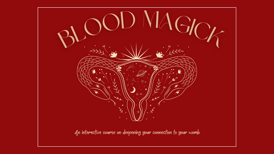 Blood Magic: Shamanic Womb Wisdom Course